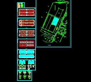 某單層廠房建筑施工圖免費(fèi)下載 工業(yè) 農(nóng)業(yè)建筑